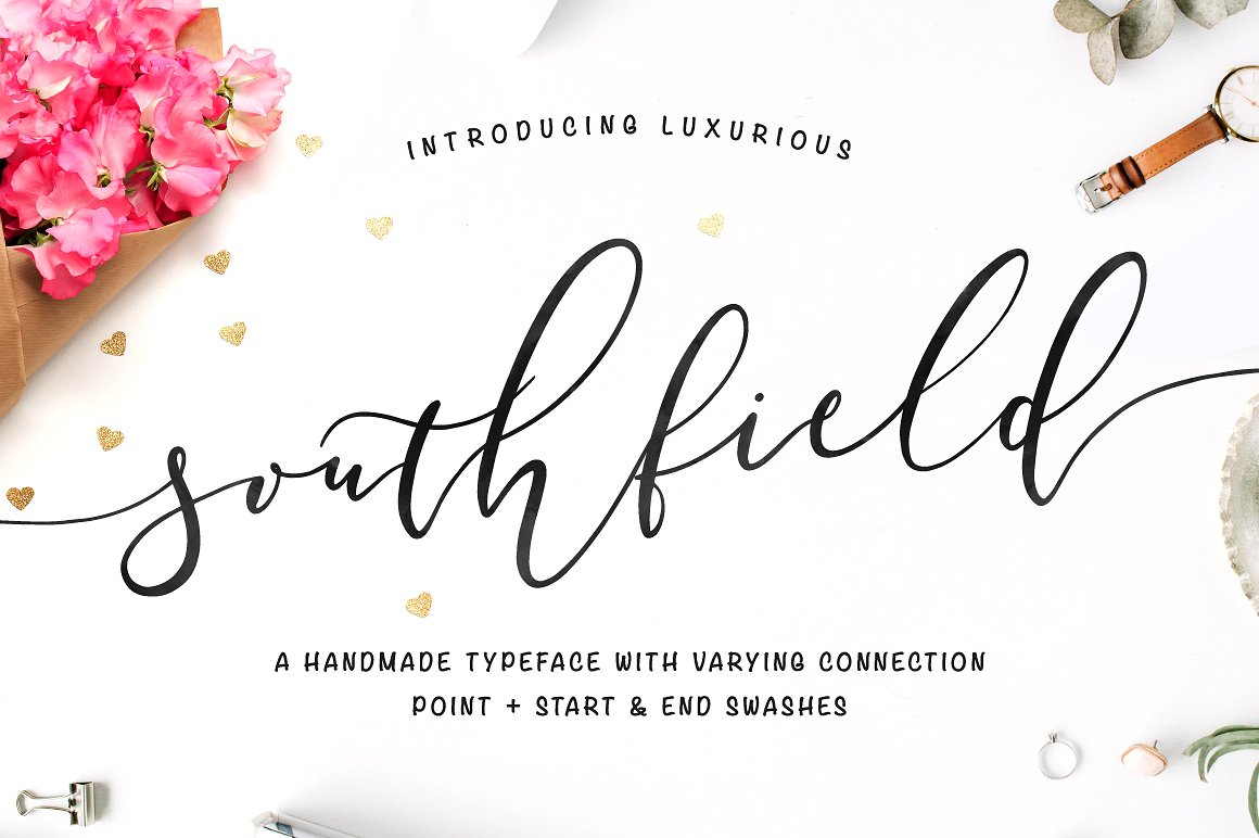 free script font with swash